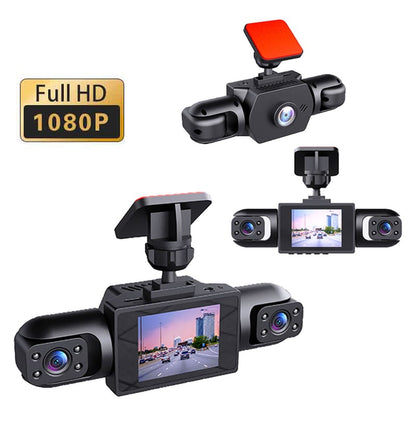 4-Camera 360° Dash Cam — Complete Protection Around Your Vehicle