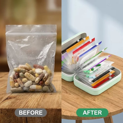 Travel Vitamin Organizer™ – Keep Your Daily Essentials Perfectly Organized