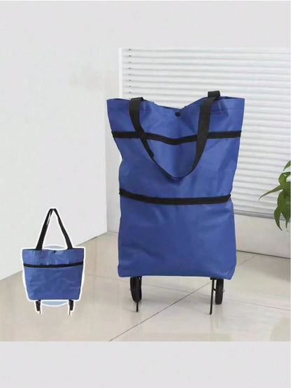 ⏳LAST DAY SALE !!!🔥2-in-1 Foldable Shopping Cart🛒