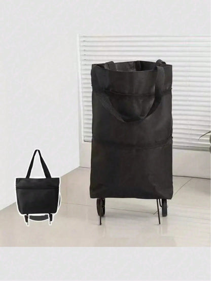 ⏳LAST DAY SALE !!!🔥2-in-1 Foldable Shopping Cart🛒